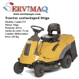 Tractor cortacesped Stiga Combi 372