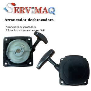Arrancador desbrozadora con desmultiplicador