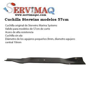 Cuchilla Sterwins Marina Systems 57cm