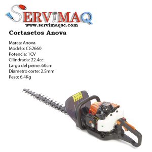 Cortasetos gasolina Anova CG2660