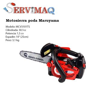 Motosierra de poda Maruyama MCV3101TS